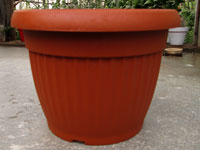 Pot rond 'Similcotto' Ø 25 cm terracotta (Arca)   - la pièce